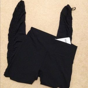 Fabletics NWT Yoga Pants sz XL Cashel Foldover Powerform